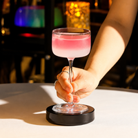 Ensemble de verres à cocktail créatifs, verre à martini, verre à boisson froide haut, verre à vin pour fruits, pour restaurant, bar, vente en gros