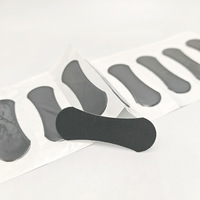 Bandes nasales élastiques noires personnalisées en gros pour une meilleure respiration, un sommeil amélioré et une ventilation anti-ronflement