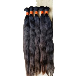 Cabello Remy virgen indio de un solo donante recto onda suelta doble trama cinta agua cuerpo onda directo fabricante proveedor India - Product Image 4