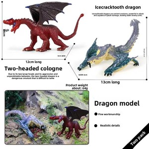 ชุดของเล่นไดโนเสาร์พีวีซีแข็ง ของเล่นสมจริง ไดโนเสาร์จากจูราสสิคเวิลด์ ของเล่นเสริมพัฒนาการสำหรับเด็กผู้ชาย - Product Image 2