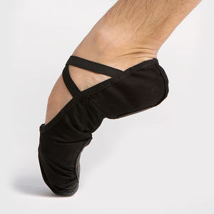 Scarpette da ballo da uomo scarpe da ballo in tela elasticizzata Performa da ballo con suola divisa per ragazzi/123131014 per adulti - Product Image 4