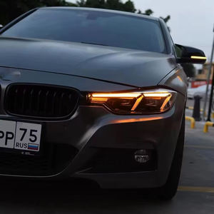 פנסים עבור BMW 3 סדרת F30 F35 לילה מהדורת פנס 2012-2014 הרכבה עיני מלאך מלא LED Plug and לשחק - Product Image 5