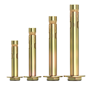 Stalen vloeruitbreiding Zeshoekige behuizing Zilver gegalvaniseerd Binnenuitbreidingsbout Leuning Speciale uitbreidingsschroef M6-16 Draad 12 mm - Product Image 6