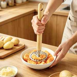 <span class=keywords><strong>Presse</strong></span>-<span class=keywords><strong>purée</strong></span> et écraseur à pommes de terre en acier inoxydable 304, <span class=keywords><strong>moulin</strong></span> à aliments manuel commercial pour cuisine de restaurant, <span class=keywords><strong>presse</strong></span> à <span class=keywords><strong>purée</strong></span> robuste - Product Image 4