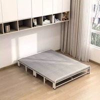 Lit d'étude moderne, simple et rétractable, pliable, multifonctionnel, bibliothèque de bureau intégrée, armoire, lit à panneau invisible mural