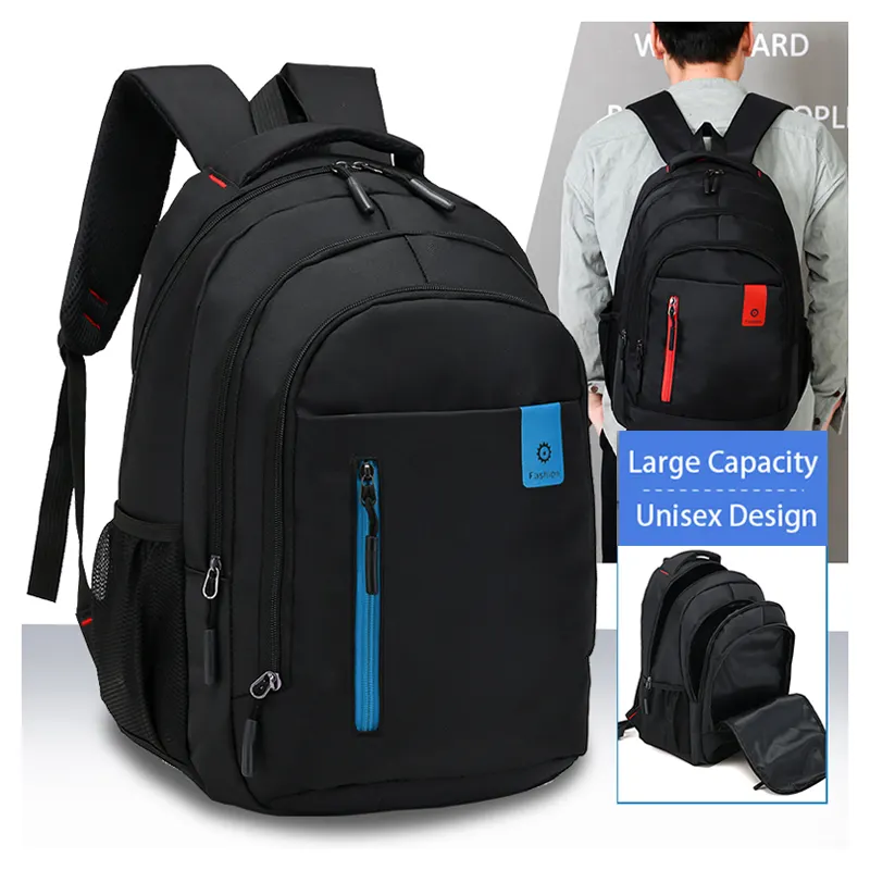OMASKA Stylish Nylon School backpack bags mochilas escolare Daily Travel Business Custom Logo Student 20.5 inch laptop backpack