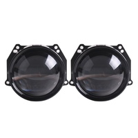 Projecteur Sanvi F50, lentille Bi-LED, phare 5500K, 3 pouces, ajustement universel, 12V, 30000 heures, 51W/58W, aluminium, nouveaux phares de voiture