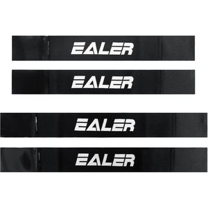 EALER Protectores de Espinilla de Hockey con Correas para Adultos Mayores, Color Negro - Product Image 2