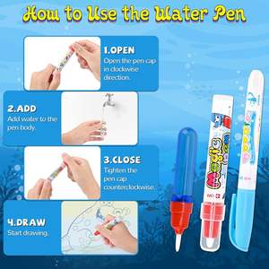 Mesin papan gambar A4 anak-anak Magic ramah lingkungan baru karpet warna daur ulang air mesin pembelajaran Game edukasi - Product Image 4