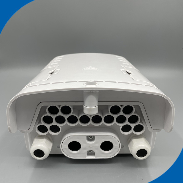 16 Ports FTTH PC+ABS ODP Fiber Optic Distribution Box Outdoor Wall Mount Optical Splitter Termination Box