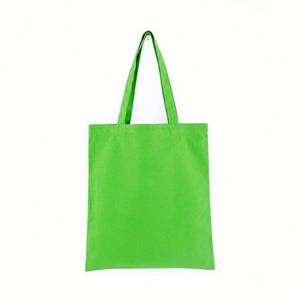 Sacs fourre-tout en toile de coton, échantillons gratuits, écologiques, réutilisables, sacs de courses en coton vierge, couleur unie, personnalisables - Product Image 3