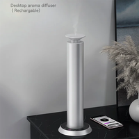 Diffuseur d'arômes automatique, vaporisateur de parfum, alimenté par batterie, en alliage d'aluminium métallique, sans fil, diffuseur d'huiles essentielles, 1 an, 100 ml