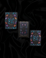 Cartes de tarot personnalisées en gros avec dorure et estampage des bords, en papier, pour jeux de cartes portables familiaux