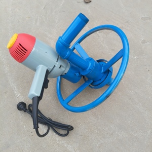 Foreuse rotative portable pour puits d'eau 1,5 kW 1,8 kW 220 V, profondeur max. 50 m, avec trépan de 6 cm à 20 cm - Product Image 2