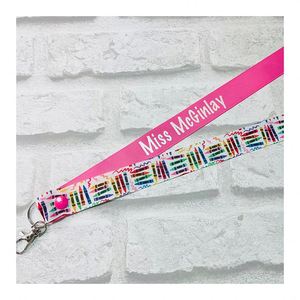 Lanières personnalisées multi-imprimées <span class=keywords><strong>pour</strong></span> enseignants, cadeaux <span class=keywords><strong>de</strong></span> <span class=keywords><strong>fin</strong></span> <span class=keywords><strong>de</strong></span> semestre <span class=keywords><strong>pour</strong></span> collègues <span class=keywords><strong>de</strong></span> <span class=keywords><strong>crèche</strong></span>, commandes en gros personnalisées <span class=keywords><strong>pour</strong></span> événements <span class=keywords><strong>de</strong></span> collectes <span class=keywords><strong>de</strong></span> fonds - Product Image 1