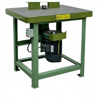 Machine à fraiser verticale simple à axe unique pour le travail du bois, double usage, avec table de fraisage intégrée