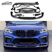 Kit carrosserie carbone style LD pour BMW X5M F95 (avant, diffuseur arrière, jupes latérales, spoiler, prises d'air) – Compatible pré-LCI