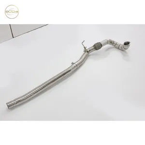 Tubo de bajada de acero inoxidable de escape Ouchi para Audi TT MK3 2,0 T 2015-2023 piezas de rendimiento automático sistema de escape de tubo