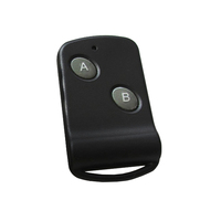 Télécommande universelle sans fil RF à 2 boutons 315M 433M avec code EV1527 pour ouvre-porte de garage électronique à LED et code d'apprentissage