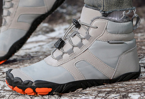 2024 impermeabili a prova di freddo scarpe sportive invernali alte per uomo <span class=keywords><strong>donna</strong></span> a piedi nudi stivali invernali da esterno fodera in pile per escursioni - Product Image 6