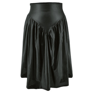 Plus Size Women's PU Leather Pocket Long <strong>Skirt</strong> - Product Image 5