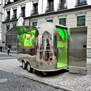 2025 Street <b>Food</b> Truck Trailer With Full Kitchen Snack Bar <b>Container</b> Restaurant Foodtruck Eu Barbecue <b>Food</b> Car - Product Image 6