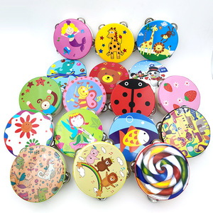 Wholesale Children High Quality Orff Early Education Percussion Tambourine Hand <b>Drum</b> Wood - Product Image 1