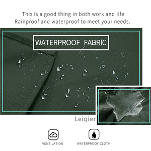 Delantal con Botones Ajustables y Logotipo Personalizado para Mujeres y Hombres, Delantal de Cocina Impermeable de Lona sin Mangas y Transpirable para Chefs - Product Image 6