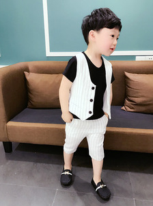 Completo Elegante di Alta Qualità per Bambini di 10 Anni, Gilet Formale per Ragazzi, Abito a 3 Pezzi per Bambini - Product Image 3