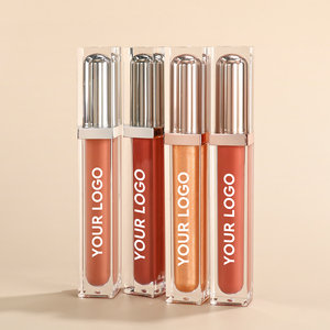 Venta caliente Brillo <span class=keywords><strong>de</strong></span> <span class=keywords><strong>labios</strong></span> Logotipo personalizado Tubo largo Gran volumen Vegano Larga duración Mate Lápiz labial líquido Tubos <span class=keywords><strong>de</strong></span> brillo <span class=keywords><strong>de</strong></span> <span class=keywords><strong>labios</strong></span> vacíos - Product Image 2