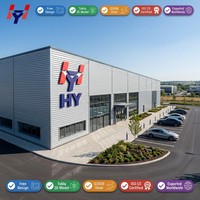 Centre de distribution de matériaux de construction pour entrepôts préfabriqués en acier, structure industrielle en acier pour stockage en vrac