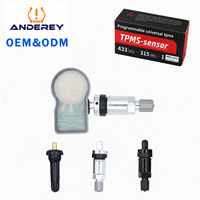 Capteur TPMS universel programmable de remplacement ANDEREY OEM, double fréquence 433 MHz et 315 MHz, pour atelier