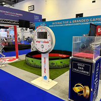 Machine de jeu de défi de chronométrage commercial, jeu interactif de réaction avec chronomètre pour la location d'événements, l'activation de marque et les fêtes d'entreprise