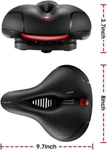 Housse de selle de vélo en Lycra hautement élastique, absorbant les chocs et ventilée, pour vélos de montagne et de route - Product Image 2