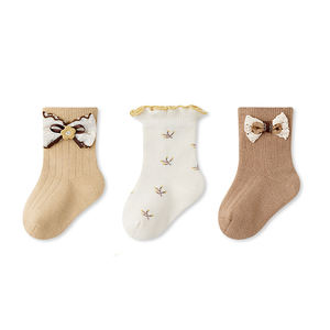 Calzini per Neonati Autunno e Inverno, Dolci Calzini Principessa Senza Cuciture in Cotone, Calzini Cartoon per Bambini 0-4 Anni - Product Image 4