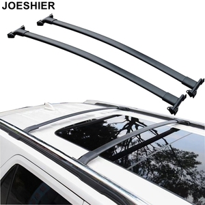 Barres de toit JOESHIER en alliage d'aluminium, style OE, pour Ford Explorer 2011-2019, porte-bagages transversal 4x4, vente en gros usine - Product Image 2