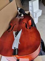 Vente en gros professionnelle, prix usine/OEM, double contrebasse en bois d'origine, double violoncelle