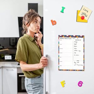 Aimants créatifs robustes, écologiques, design traditionnel, bloc-notes magnétique multifonction, aimant pour réfrigérateur, calendrier magnétique - Product Image 2
