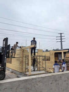 Chất Lượng Cao Gỗ Khung Gỗ Cấu Trúc Đổ Giá Tốt Nhất Vườn Gỗ Nhà Kho Nhà - Product Image 2