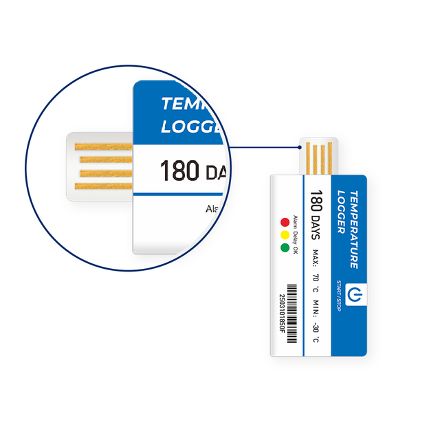 Hot Sales Sensitive One Time Use Datalogger Temperature Data Logger