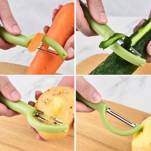 Wholesale <b>Kitchen</b> <b>Gadgets</b> Accessoires De Cuisine Fruit & Vegetable Parer Plastic Vegetable Peeler - Product Image 2