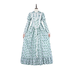 Disfraces de Halloween para Fiesta de Carnaval, Disfraz de Cosplay de <span class=keywords><strong>Regan</strong></span> de Exorcist, Vestido con Estampado Rosa y Verde - Product Image 4