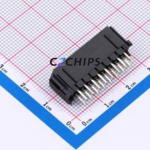 WAFER-MX300ZZ-28A Wire-to-Board Pin Header Through hole Component (THT),P=3mm Connector 2x8P 3mm Through Hole 2 - Product Image 2