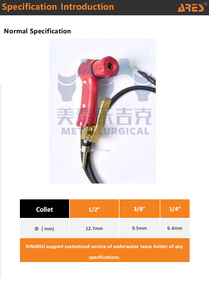 Xách tay broco thermique Lance <span class=keywords><strong>Torch</strong></span> cho thương mại lặn Thiết bị làm sạch dưới nước Thiết bị hàn giá tốt - Product Image 5