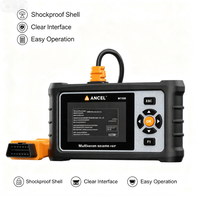 ANCEL MT300 Scanner Diagnostico per Moto BMW, Sistema Completo Motore e ABS con Funzioni Speciali, Display TFT