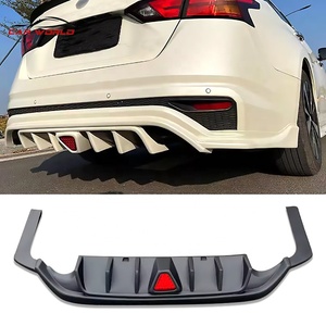 Front Bumper Lip for 2019-2021 ABS Material <b>Car</b> Body Kits Side Skirts Rear <b>Diffuser</b> Third Light New Exterior - Product Image 5