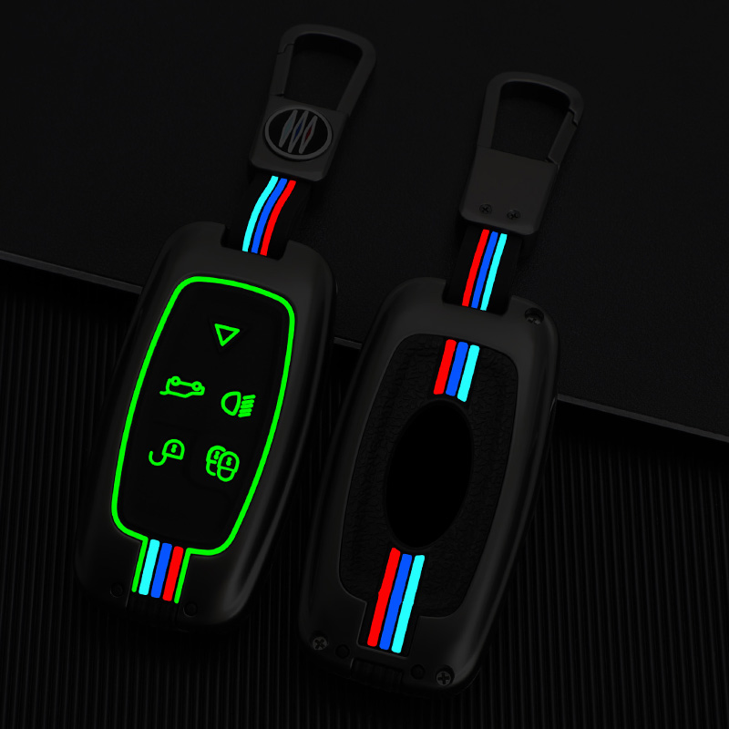 Premium Zinc Alloy Car Key Case Cover Keychain Accessories for Land Rover, Porsche, Chery, JAC | Aut