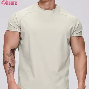 Custom Men Wholesale Quick Dry Fitness Workout Sportswear Athletic Sport Short Sleeve T Shirt Blank Casual Woven Printed Knitted