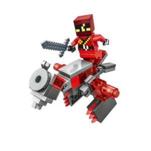 6ใน1ป้อมปราการโลกของฉันป้อมปราการบล็อกอาคารบล็อกพลาสติกบล็อกของเล่นการ์ตูน - Product Image 5