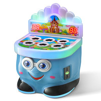 Machine d'arcade à monnayeur Crazy Frog pour enfants, jeu de frappe au marteau de haute qualité